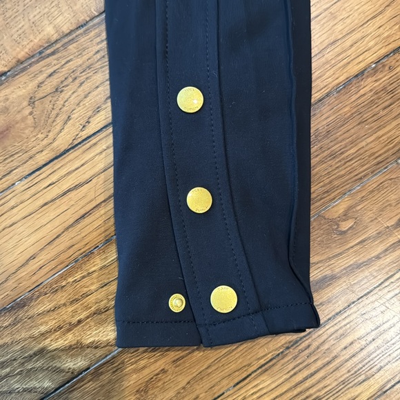 Tory Burch Alexis Snap-Hem Leggings - Picture 4 of 5